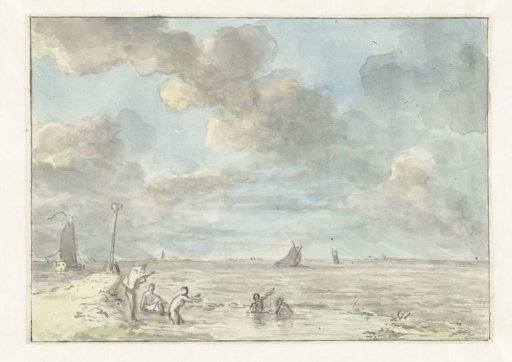 De Baak, a seaside resort on the IJ