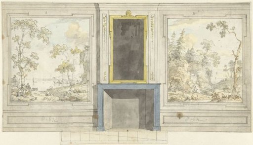 Design for wall panel for Jddekinge