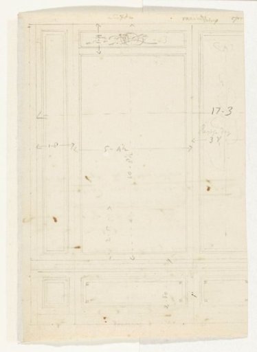 Design for part of a room wall