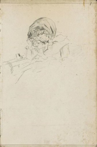 Seated woman