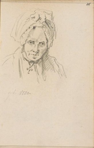 Portrait of a woman with a cap