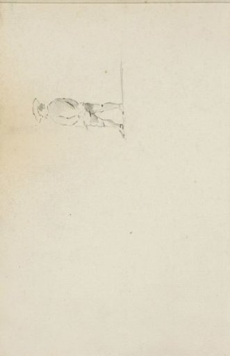 Standing man with a pipe and hat