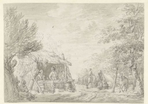 Stall at a Military Camp
