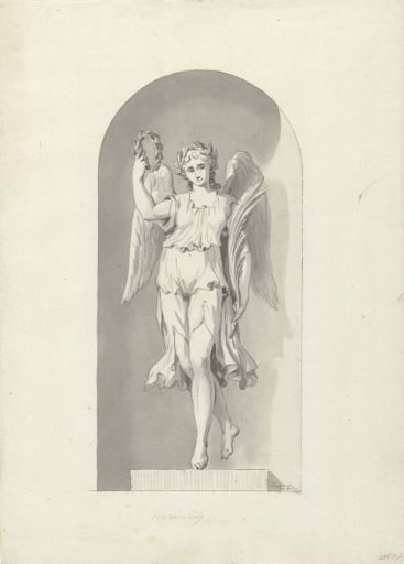 Design for a statue: Victory