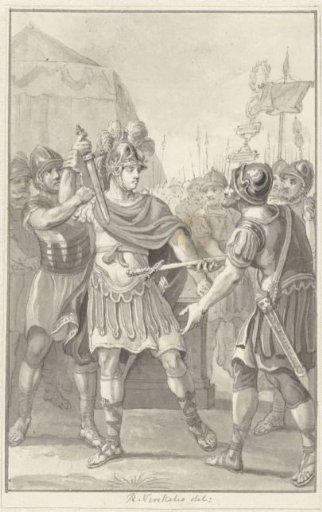 Germanicus Swears Oath of Loyalty to Tiberius