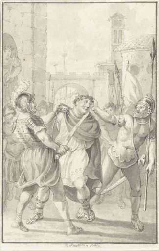 Emperor Vitellius on his way to his execution