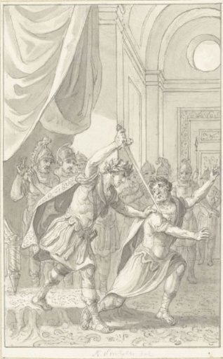 Emperor Diocletianus Murders Aper