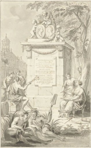 Design for the title page of Vreugdenbedryven en Plegtigheden ((...))