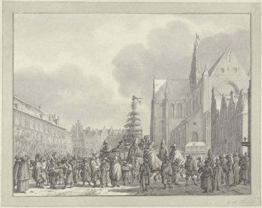 Arrival of the French on the Grote Markt in Haarlem, 1795