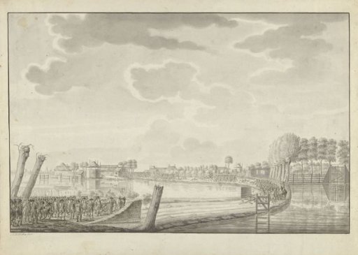 Attack at Ouderkerk aan de Amstel, 1787