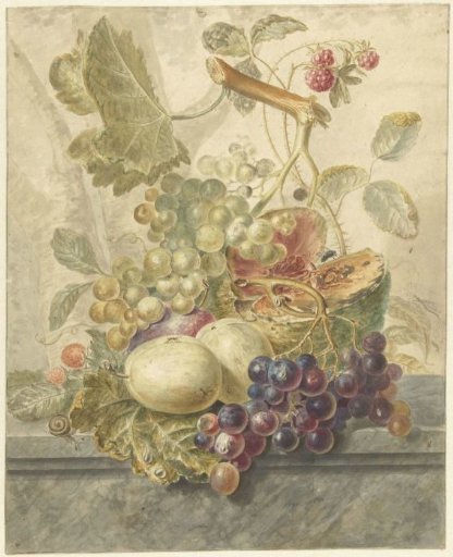 Still life with fruit