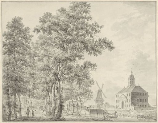 The Muider Gate at Amsterdam
