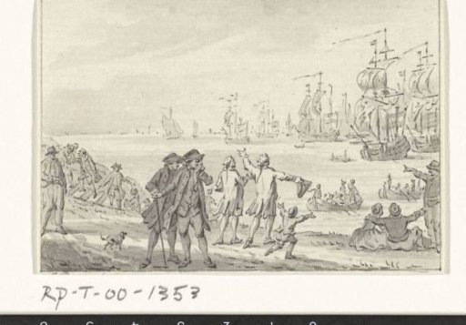 Return of the fleet after the battle on the Dogger Bank, 1781