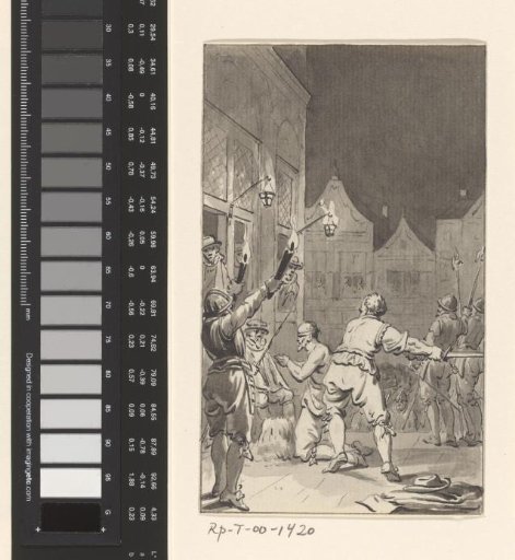 Beheading of Nicolas Gosson at Arras, 1578