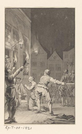 Beheading of Nicolas Gosson at Arras, 1578