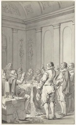 The abjuration of Philip II by the States, 1581