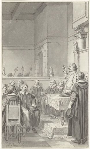 Frederik Hendrik takes the oath as stadtholder, 1625
