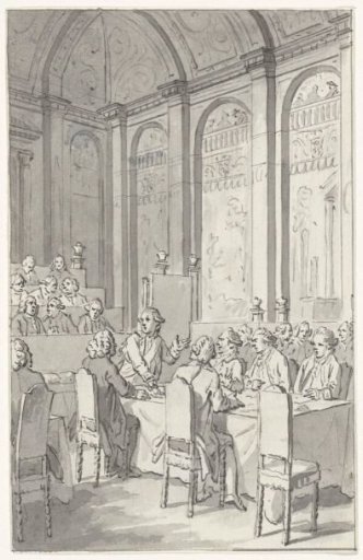 William V shows the papers of Laurens, 1780