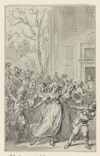 Celebration in Rotterdam on the birthday of William V, 8 March 1783