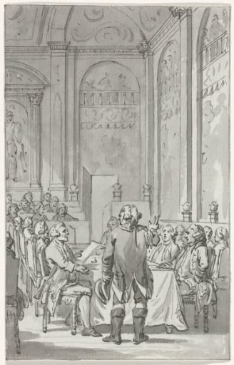 Ludwig Ernst, Duke of Brunswick-Wolfenbüttel, takes the oath as field marshal, 1759
