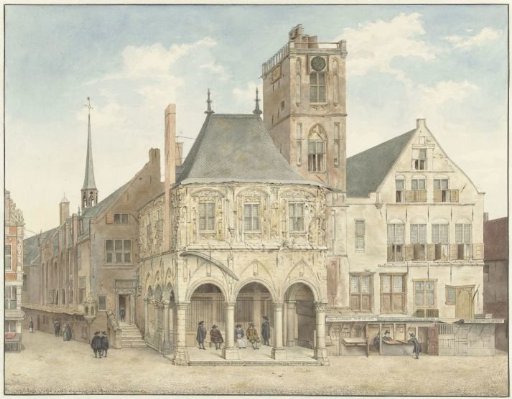 The Old Town Hall in Amsterdam