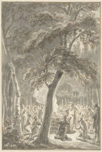Religious ceremonies of the Batavians