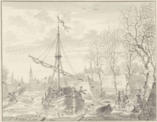 Peat barge of Breda, 1590
