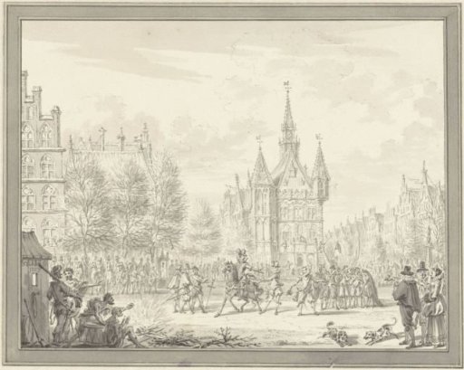 Deventer betrayed to the Spaniards by the English commander W. Stanley, 30 January 1587