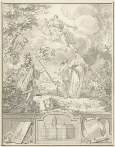 Allegory on the 100th anniversary of Dutch Freedom, 1648-1748