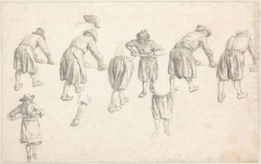 Figure Studies of Hosemen