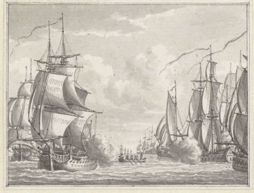 Meeting between Fielding and Van Bylandt, 1779