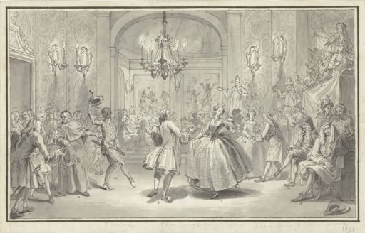Ball of the European sovereigns, 1742