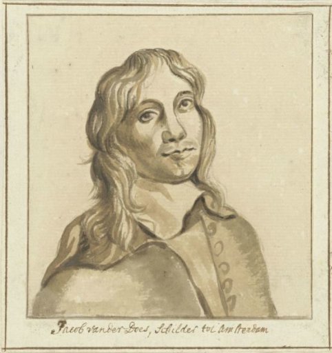 Portrait of Jacob van der Does