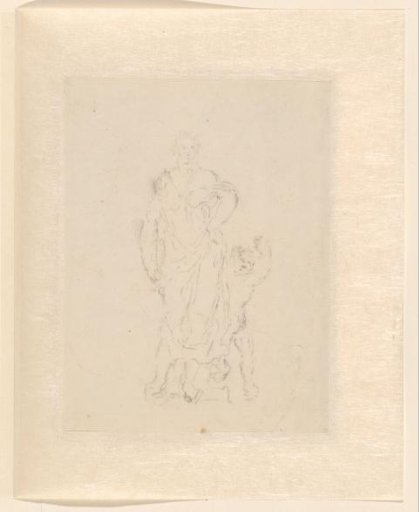 Group of figures of a woman with child
