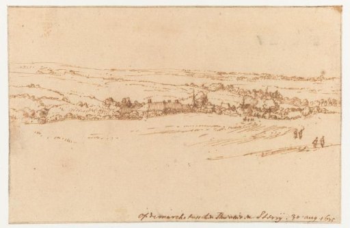 Between Thieusies and Strépy