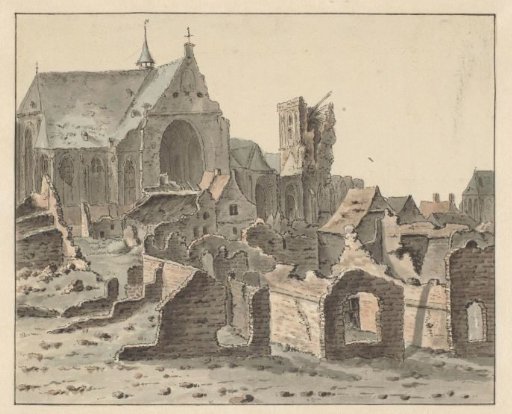 The Ruin of the Grote Kerk at Grave