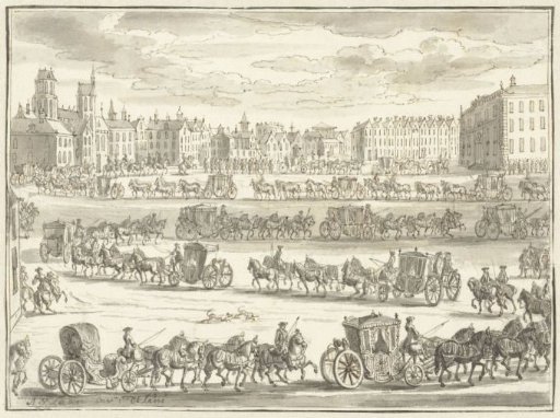 Entry of Cornelis Hop as ambassador in Paris, 23 June 1719