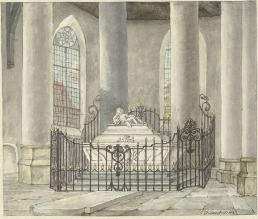 Monument to Catharina Alida van der Dussen, in a Church in Culemborg