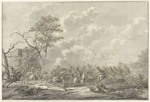 Cavalry fight