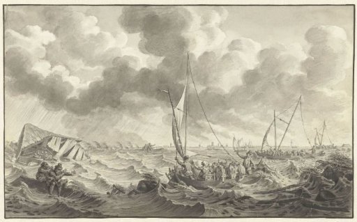 Dike Break at Kampen, 1775