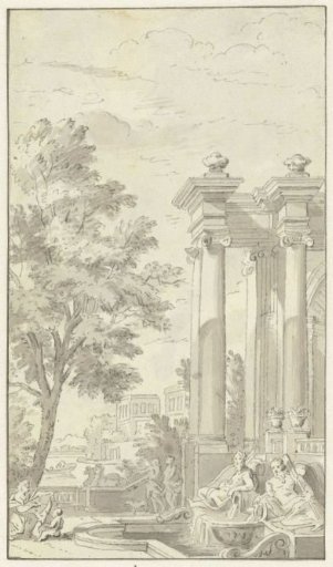 Design for a wall painting