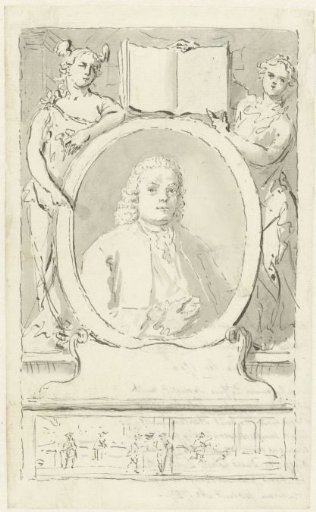 Portrait of the letter cutter Jacobus Franciscus Rosart
