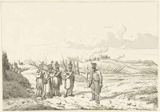 A Patrolling Party, 1813-1814