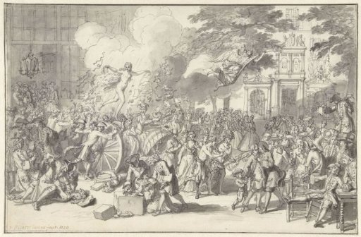 Monument commemorating the folly of the year 1720