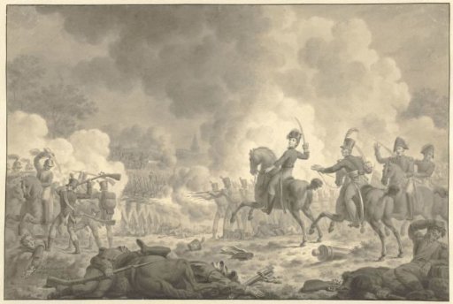 Crown Prince Willem Frederik George Lodewijk at the Battle of Waterloo and Fleurus