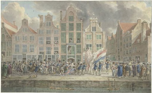 Anti-Engelse demonstratie te Rotterdam, 2 maart 1781