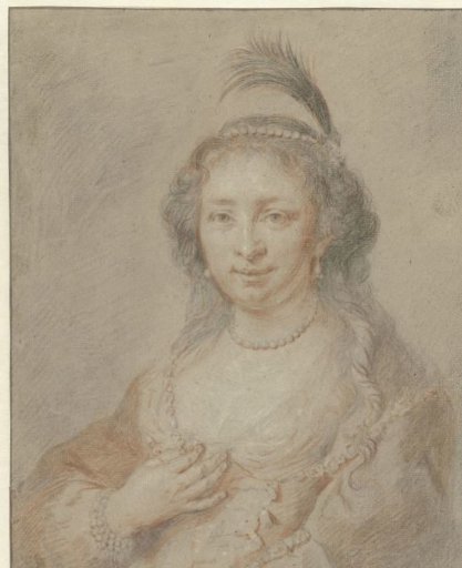 Portrait of Sara van Baerle, wife of Philips van Dorp