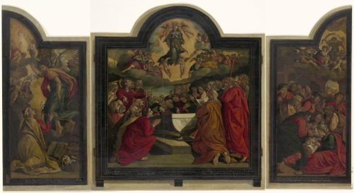 Triptych with the Assumption of Mary