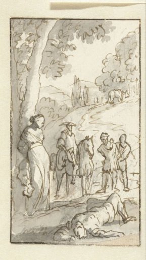 Don Quixote frees Eugenia
