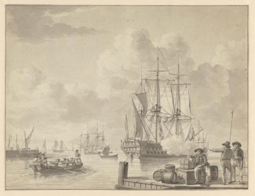 View of a harbour